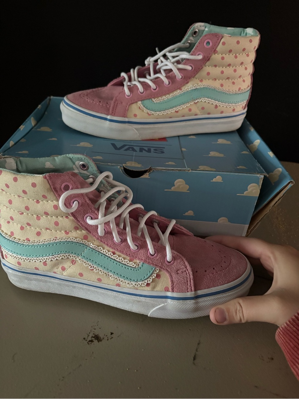 Vans Bo-peep limited edition hi top vans - Picture 2 of 8